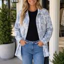 Gray Medium Georgeya Sleeve Patch Tunic Jacket
