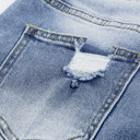  Georgia Skinny Distressed Capri Jeans