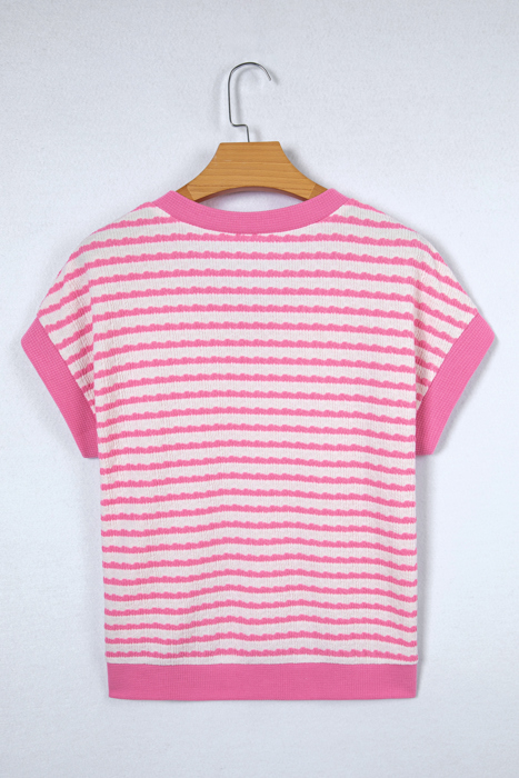 Georgia Trim Short Sleeve Top