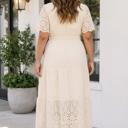  Geraldine Sleeve Maxi PLUS Dress