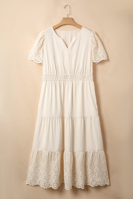Geraldine Sleeve Maxi PLUS Dress
