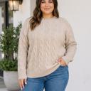  Geraldine Tunic Length Sweater Long Sleeve PLUS Top