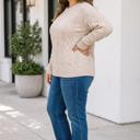  Geraldine Tunic Length Sweater Long Sleeve PLUS Top