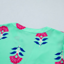 Gianna Floral Flutter Sleeve Blouse