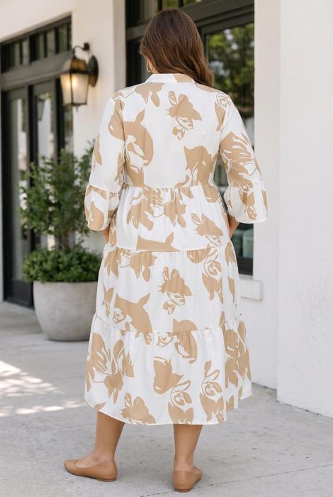 Giovannna Line Long PLUS Dress