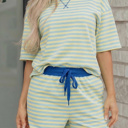  Giselle Casual Terry Short Lounge Set