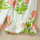  Giuliana Print Striped Trim PLUS Blouse