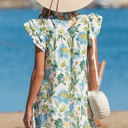  Giuliana Sleeve Shift Mini Dress