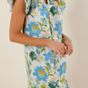  Giuliana Sleeve Shift Mini Dress