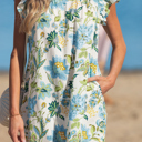  Giuliana Sleeve Shift Mini Dress