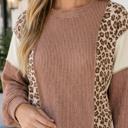  Gracelyn Colorblock Ribbed Knit Top