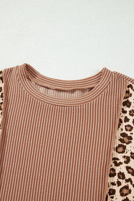 Gracelyn Colorblock Ribbed Knit Top