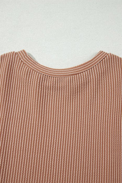 Gracelyn Colorblock Ribbed Knit Top