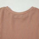  Gracelyn Colorblock Ribbed Knit Top