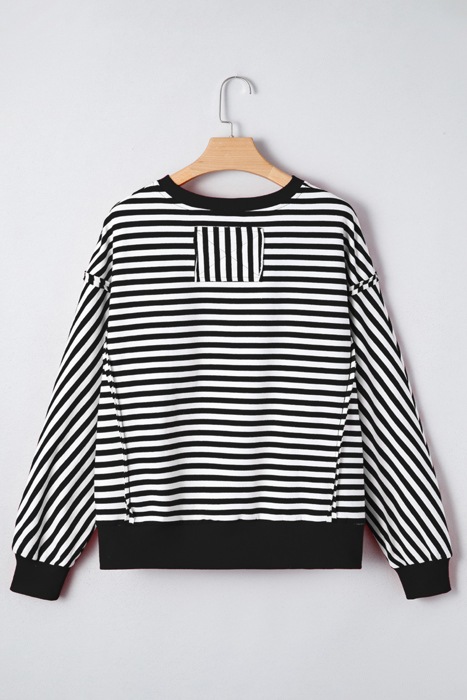 Gracelynn Shoulder Casual Pullover Top
