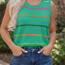 Gracie Stripe Knitted Sweater