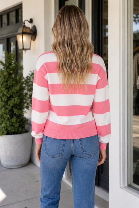 Gracy Drop Shoulder Pullover Sweater