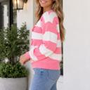  Gracy Drop Shoulder Pullover Sweater