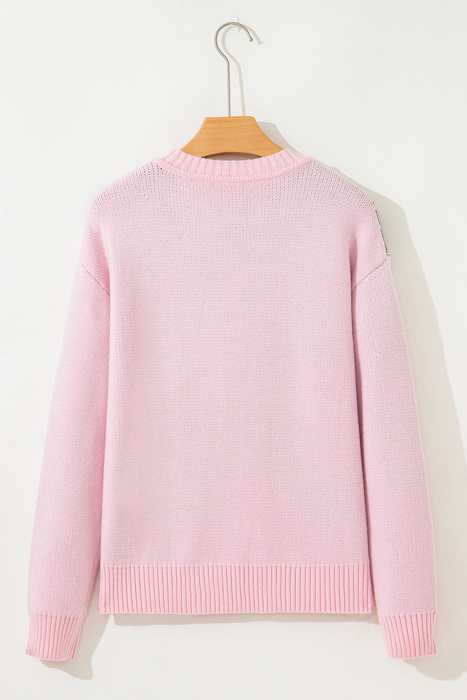 Grehara Man Print Casual Sweater