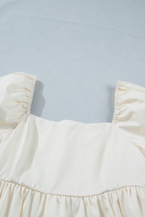 Greta Puff Sleeve Babydoll Dress