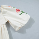 Greta Puff Sleeve Babydoll Dress