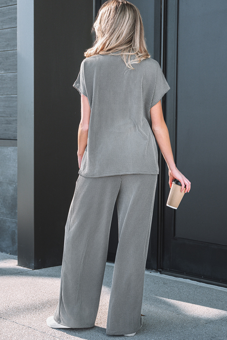 Guinevere Ribbed High Loose Tee