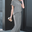  Guinevere Ribbed High Loose Tee