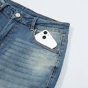  Hadlee Detail Flare Leg Jeans