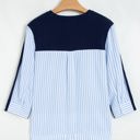  Hadlee Striped Pullover Sweater Long Sleeve Top