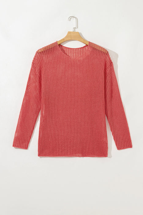 Hadley Crochet Hollow-out Sweater