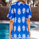  Halle Puff Sleeve Mini Dress