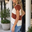  Hallie Short Sleeve Loose Sweater