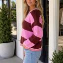  Hana Fit Knit Sweater Long Sleeve Top