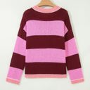  Hana Fit Knit Sweater Long Sleeve Top