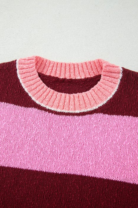 Hana Fit Knit Sweater Long Sleeve Top