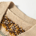  Hana Pattern Knitted Cardigan Sweater
