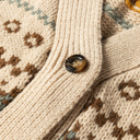  Hana Pattern Knitted Cardigan Sweater