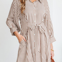  Hanna Sleeve Down Mini Shirt