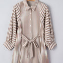  Hanna Sleeve Down Mini Shirt
