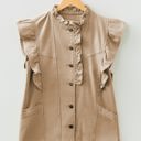  Harlee Ruffled Patchwork Jacket