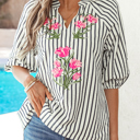  Harmoni Detail Short Sleeve Blouse