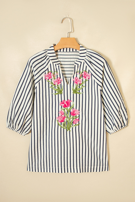 Harmoni Detail Short Sleeve Blouse