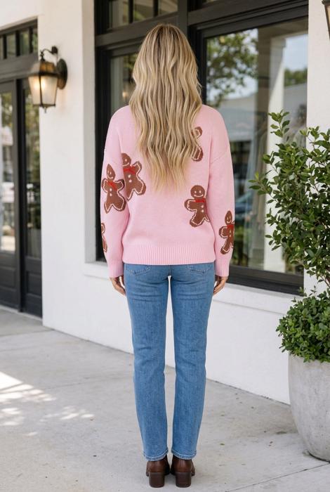 Harmonie Sleeve Shift Sweater Long Sleeve Top