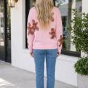  Harmonie Sleeve Shift Sweater Long Sleeve Top