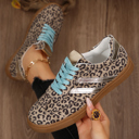 Coffee Size 6 Harmony Detail Lace Up Sneakers