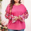  Harmony Sleeve Rib Knit PLUS Top