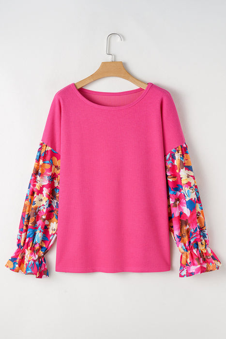 Harmony Sleeve Rib Knit PLUS Top