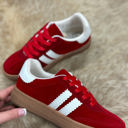  Harper Lace Up Flat Shoes