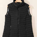  Harper Quilted Zipped Puffer Vest