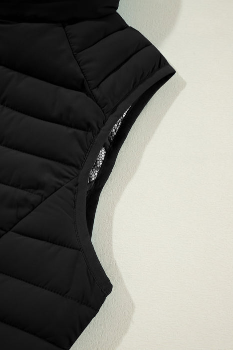 Harper Quilted Zipped Puffer Vest